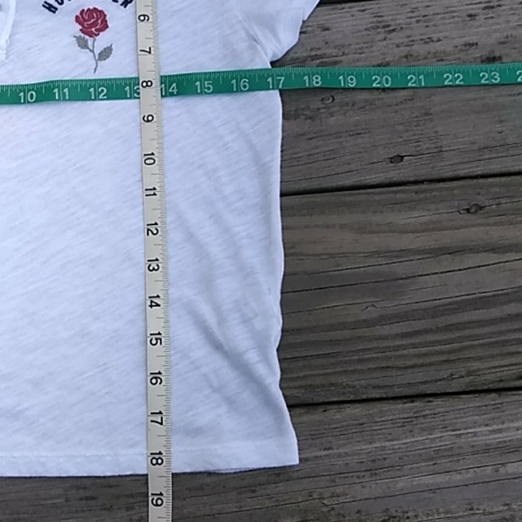 2/$14 Hollister Rose graphic tee. Size Small - Picture 3 of 4